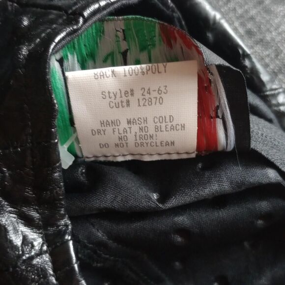 Y2K Lip Service Spiked Faux Leather Goth Top - Picture 6 of 6